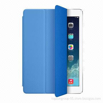 New Product Mobile Phone Cover for iPad 5, Magnetic Closure, Lightweight and Durable